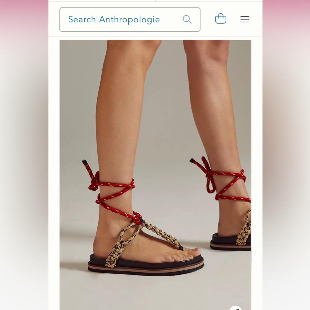 Anthropologie sandals